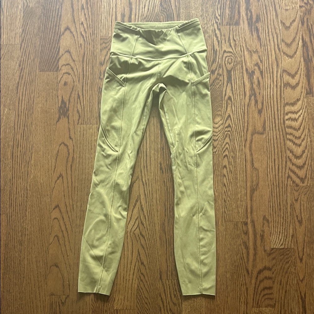 Lululemon olive green leggings